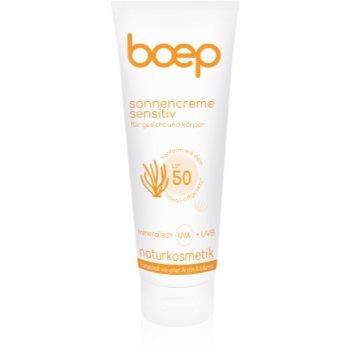 Boep Natural Sun Cream Sensitive cremă pentru plaja SPF 50