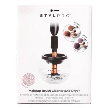 Dispozitiv pentru Curatare si Uscare Pensule Machiaj - Stylpro Makeup Brush Cleaner & Dryer, 1 pachet