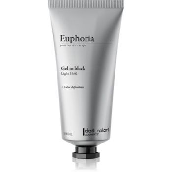 Euphoria Gel in Black styling gel pentru părul închis la culoare