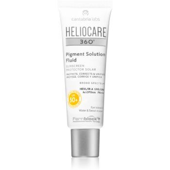 Heliocare 360° fluid pentru fata cu protectie solara impotriva petelor