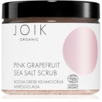 JOIK Organic Pink Grapefruit exfoliant pentru corp cu sare de mare