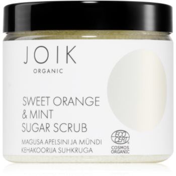 JOIK Organic Sweet Orange & Mint exfoliant de corp cu zahăr