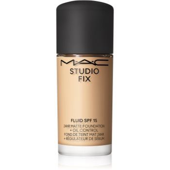 MAC Cosmetics Studio Fix Fluid SPF 15 24HR Matte Foundation + Oil Control Mini machiaj cu efect matifiant SPF 15