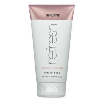 Masca Nuantatoare pentru Reimprospatarea Culorii - Subrina Professional Refresh Colour Mask, nuanta Dusty Rose, 150 ml