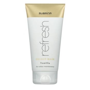 Masca Nuantatoare pentru Reimprospatarea Culorii - Subrina Professional Refresh Colour Mask, nuanta Vanilla, 150 ml