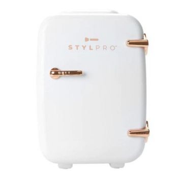 Mini Frigider Cosmetice, Rose Gold, 4 L - Stylpro, 1 buc