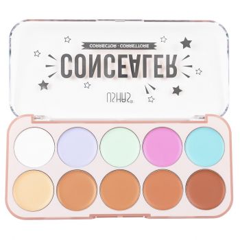 Paleta Concealer & Contouring 10 culori Ushas #B