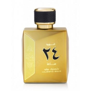 Parfum arabesc Oud 24 Hours Majestic Gold, Ard Al Zaafaran, apa de parfum 100 ml, unisex la reducere