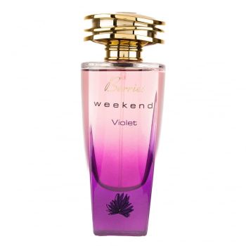 Parfum Berries Weekend Violet, Fragrance World, apa de parfum 100 ml, femei - inspirat din Burberry Weekend by Burberry