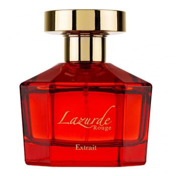 Parfum Lazurde Rouge Extrait, Fragrance World, apa de parfum 100 ml, unisex - inspirat din Baccarat Rouge 540 Extrait by Maison Francis Kurkdjian