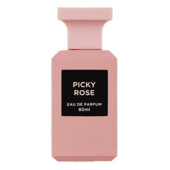 Parfum Picky Rose, Fragrance World, apa de parfum 80 ml, unisex - inspirat din Rose Pink by Tom Ford