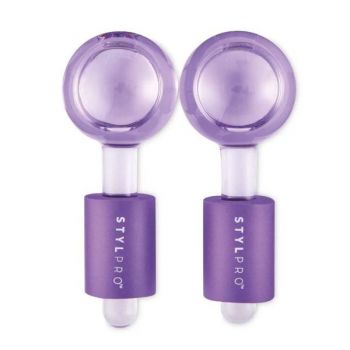 Set 2 Globuri Cryo Vegane pentru Masaj Facial si Tonifierea Pielii - Stylpro Facial Ice Globes, 1 set