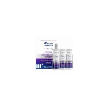 Set Solutie, Head & Shoulders, Scalp X, impotriva Caderii Parului, 2%, pentru Femei, Tratament 3 Luni, 3x 60gr