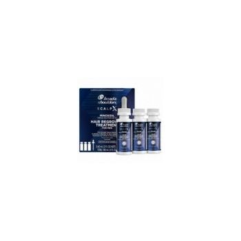 Set Solutie, Head & Shoulders, Scalp X, impotriva Caderii Parului, 5%, pentru Barbati, Tratament 3 Luni, 3x 60gr