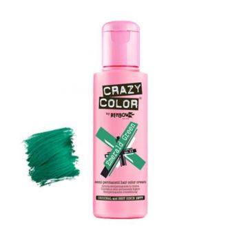 Vopsea semipermanentă Crazy Color Emerald Green no.53 100 ml de firma originala