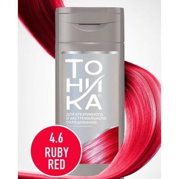 Balsam nuantator TONIKA Colorevolution - 4.6 Ruby Red, 150ml