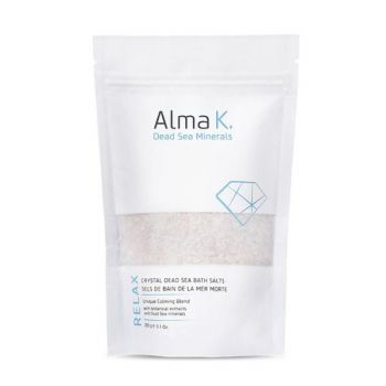 Cristale de Baie cu Sare de la Marea Moarta - Alma K Cristal Dead Sea BAth Salts, 260 g