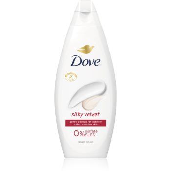 Dove Silky Velvet gel de duș