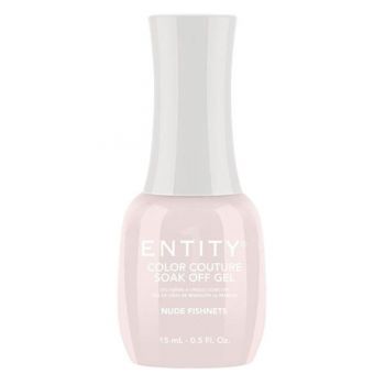 Gel Pigmentat pentru Unghii - Entity Color Couture Soak Off Gel, nuanta "Nude Fishnets", 15 ml