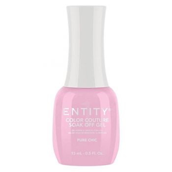 Gel Pigmentat pentru Unghii - Entity Color Couture Soak Off Gel, nuanta "Pure Chic", 15 ml