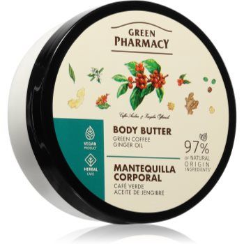 Green Pharmacy Green coffee & Ginger Oil Body butter unt de corp pentru fermitate