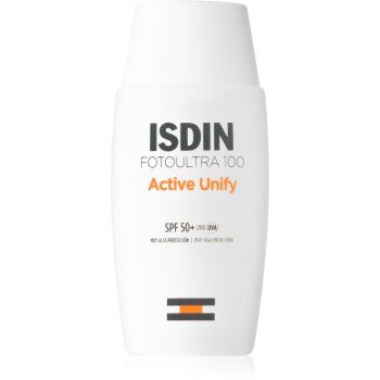 ISDIN Foto Ultra 100 Active Unify crema de protectie iluminatoare SPF 50+