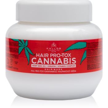 Kallos Hair Pro-Tox Cannabis masca de par regeneratoare cu ulei de canepa