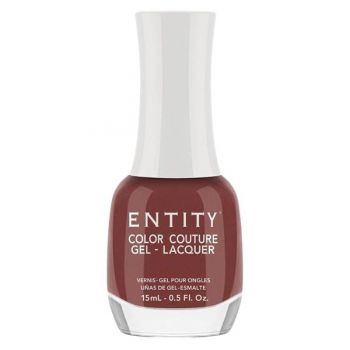 Lac de Unghii cu Efect de Gel - Entity Color Couture Gel - Lacquer, nuanta "Ankle Boots", 15 ml