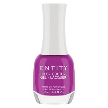 Lac de Unghii cu Efect de Gel - Entity Color Couture Gel - Lacquer, nuanta "Make Color Not War", 15 ml