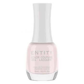 Lac de Unghii cu Efect de Gel - Entity Color Couture Gel - Lacquer, nuanta "Nude Fishnets", 15 ml