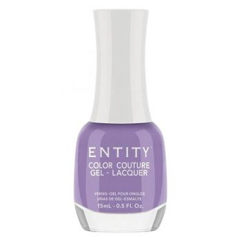 Lac de Unghii cu Efect de Gel - Entity Color Couture Gel - Lacquer, nuanta "Pretty Not Prissy", 15 ml