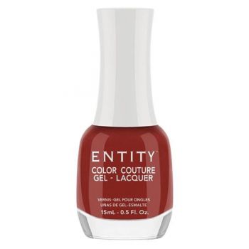 Lac de Unghii cu Efect de Gel - Entity Color Couture Gel - Lacquer, nuanta "Sole Sensation", 15 ml