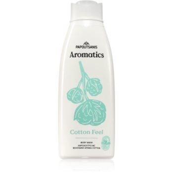 PAPOUTSANIS Aromatics Cotton Feel gel de duș mătăsos