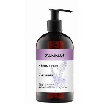 Sapun Lichid cu Lavanda -  Zanna, 330 ml