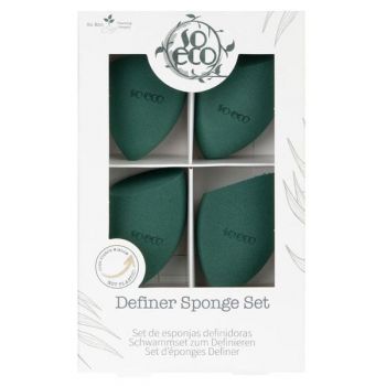 Set 4 x Bureti Beauty Blender Ecologici pentru Definirea Machiajului - So Eco Definer Sponge Set, 1 set