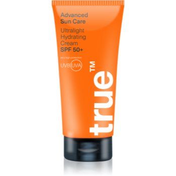 true men skin care Sun Care Ultralight Hydrating Cream SPF 50+ crema de ochi hidratanta SPF 50+