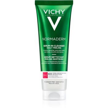 Vichy Normaderm Cleansing demachiant cu efect de peenling cu acid salicilic