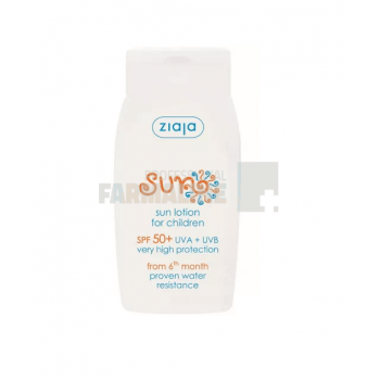 Ziaja Sun Lotiune pentru protectie solara pentru copii SPF50 125 ml