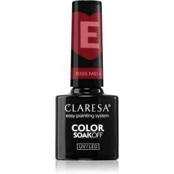 Claresa SoakOff UV/LED Color Kiss Me lac de unghii sub forma de gel