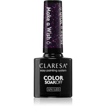 Claresa SoakOff UV/LED Color Make a Wish lac de unghii sub forma de gel