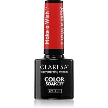 Claresa SoakOff UV/LED Color Make a Wish lac de unghii sub forma de gel