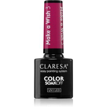 Claresa SoakOff UV/LED Color Make a Wish lac de unghii sub forma de gel