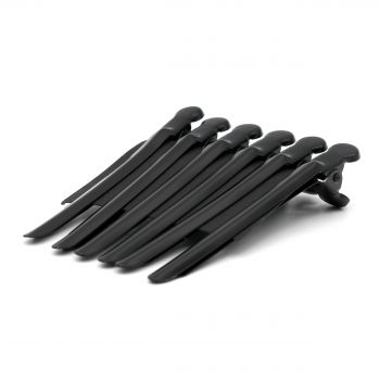 Set 12 buc. cleme pentru par, Metal, Negre