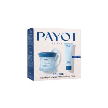 Set Payot Source, Masca cu balsam Source, Rehydrating, 50 ml + Crema hidratanta cu adaptogeni, 50 ml