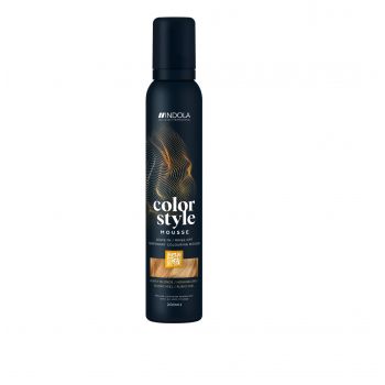 Spuma Coloranta Indola Color Style Mousse Honey Blonde 200 ml