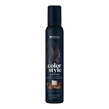 Spuma Coloranta Indola Color Style Mousse Medium Brown 200 ml