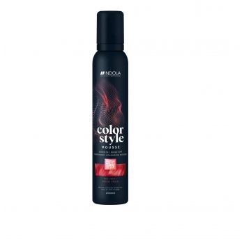 Spuma Coloranta Indola Color Style Mousse Red 200 ml