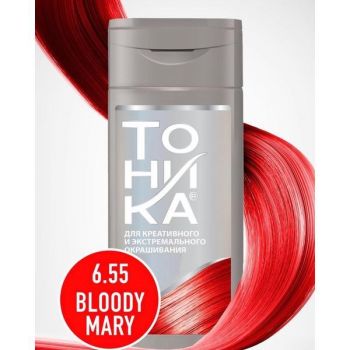 Balsam nuantator TONIKA Colorevolution 6.55 Bloody Mary / Rosu sange, 150 ml