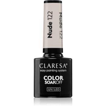 Claresa SoakOff UV/LED Color Nude lac de unghii sub forma de gel