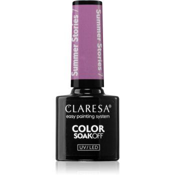 Claresa SoakOff UV/LED Color Summer Stories lac de unghii sub forma de gel